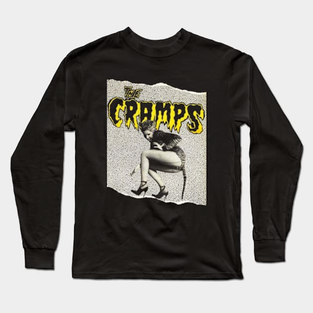 Walk Way Of Cramps Long Sleeve T-Shirt by pertasaew